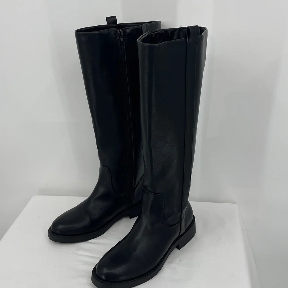 DV PENNIE WIDE CALF  by Dolce Vita Black KNEE BOOTS WOMENS SIZE 8M NWOT